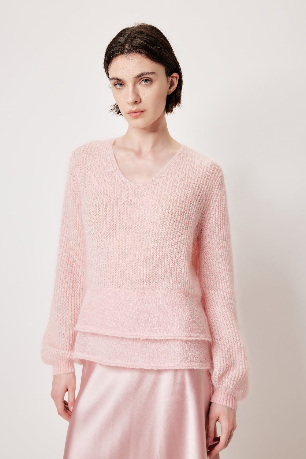 MARYLING Plush Mohair-Blend Shirts