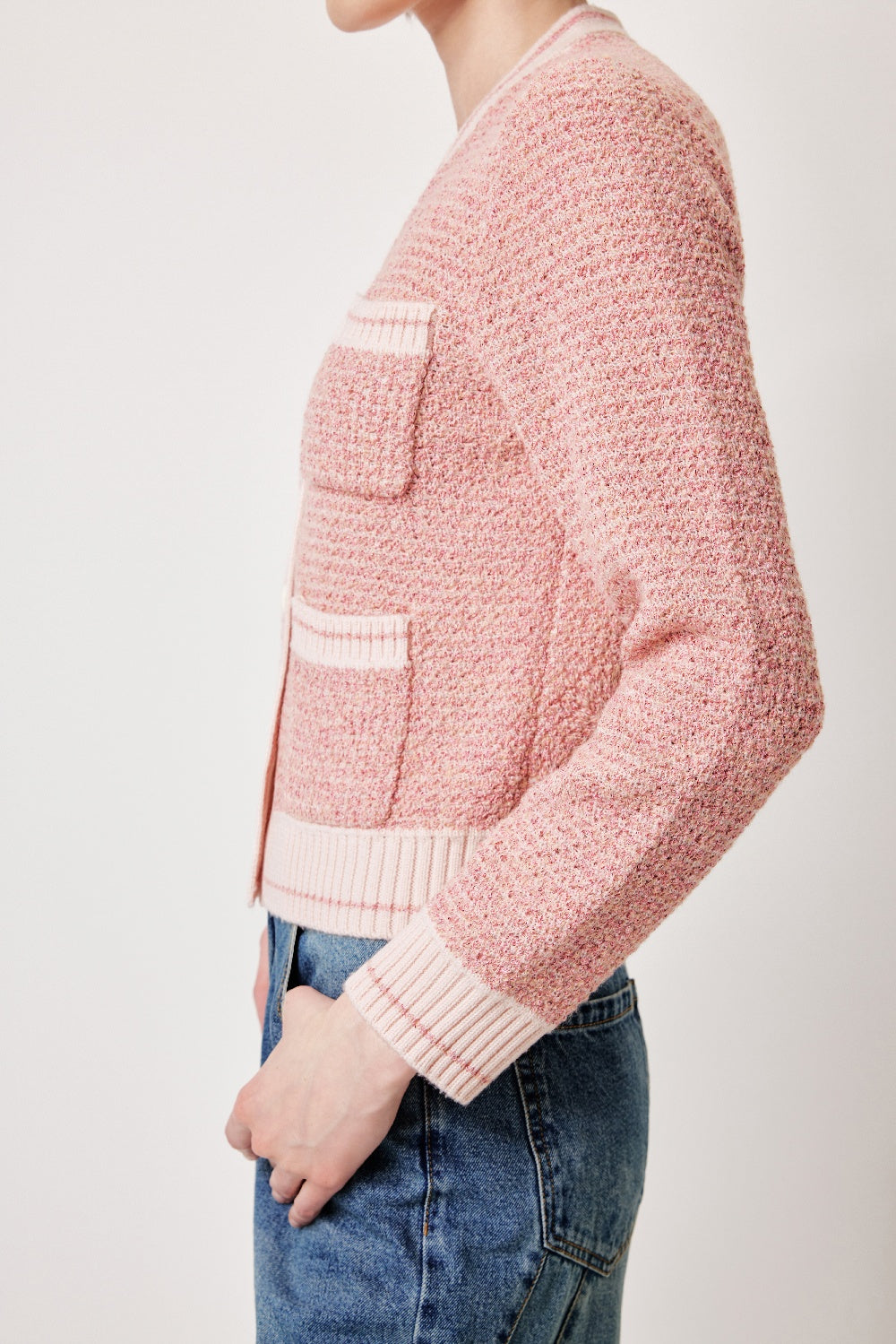 MARYLING Relaxed Textured Knit Cardigans