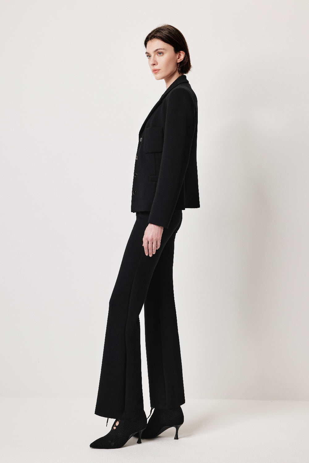 MARYLING Sculpted Cropped Blazers