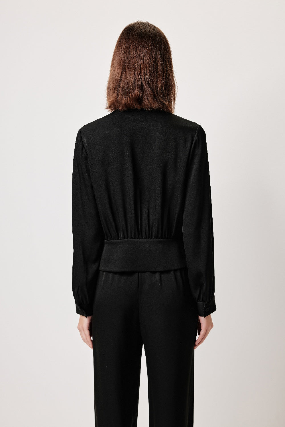 MARYLING Structured Cropped Tops