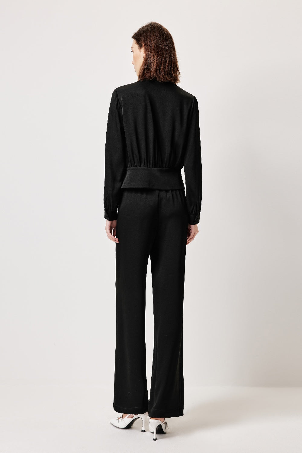 MARYLING Structured Cropped Tops