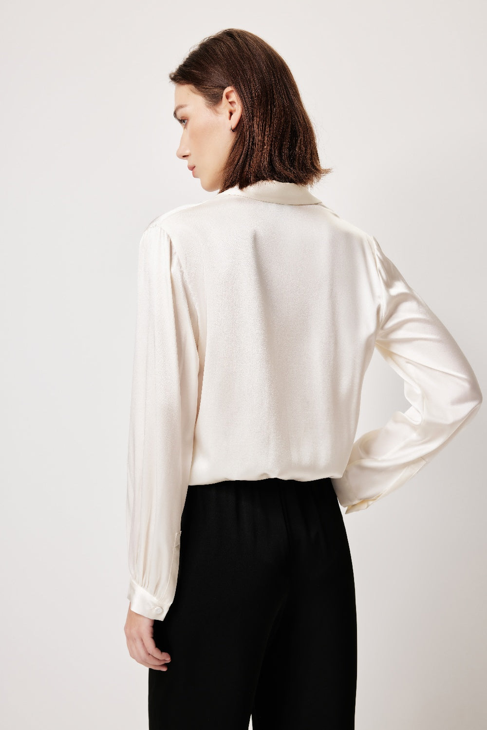 MARYLING Elegant Silhouette Buttonless Blouses