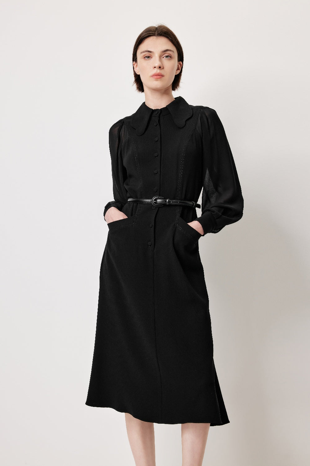 MARYLING Effortless Silhouette Dresses