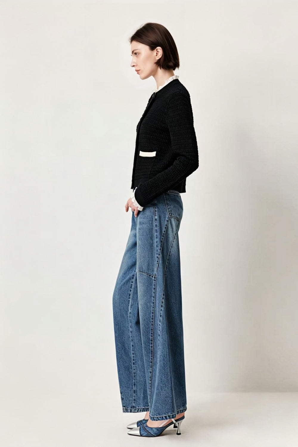 MARYLING Heritage Textured Knit Cardigans