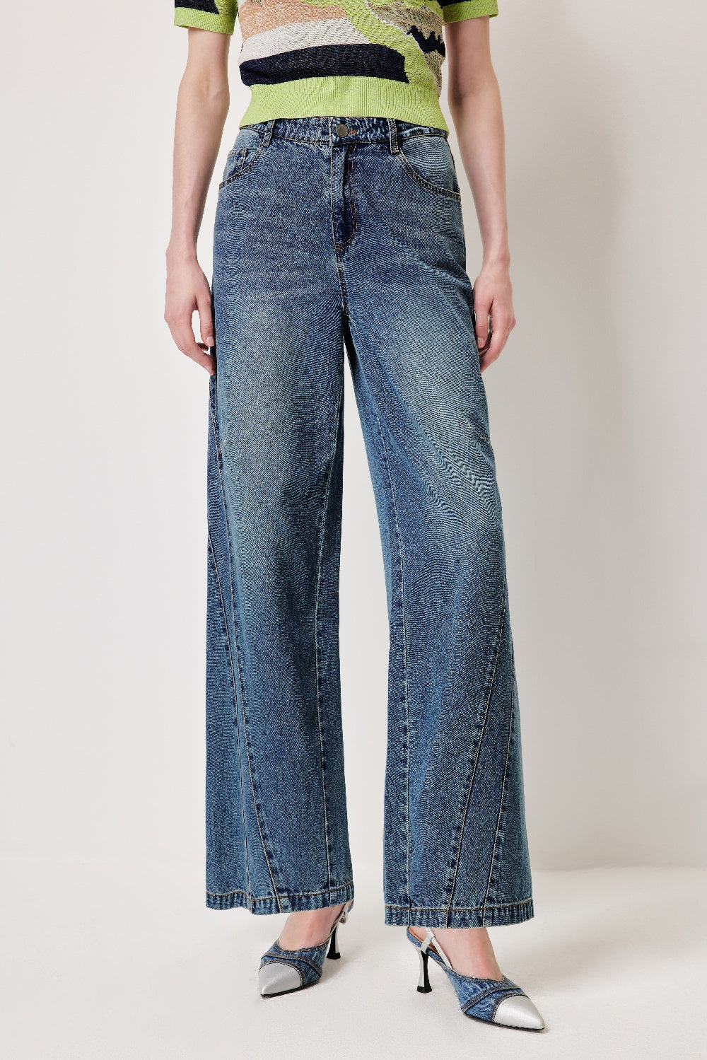 MARYLING Heritage Washed Denim Jeans