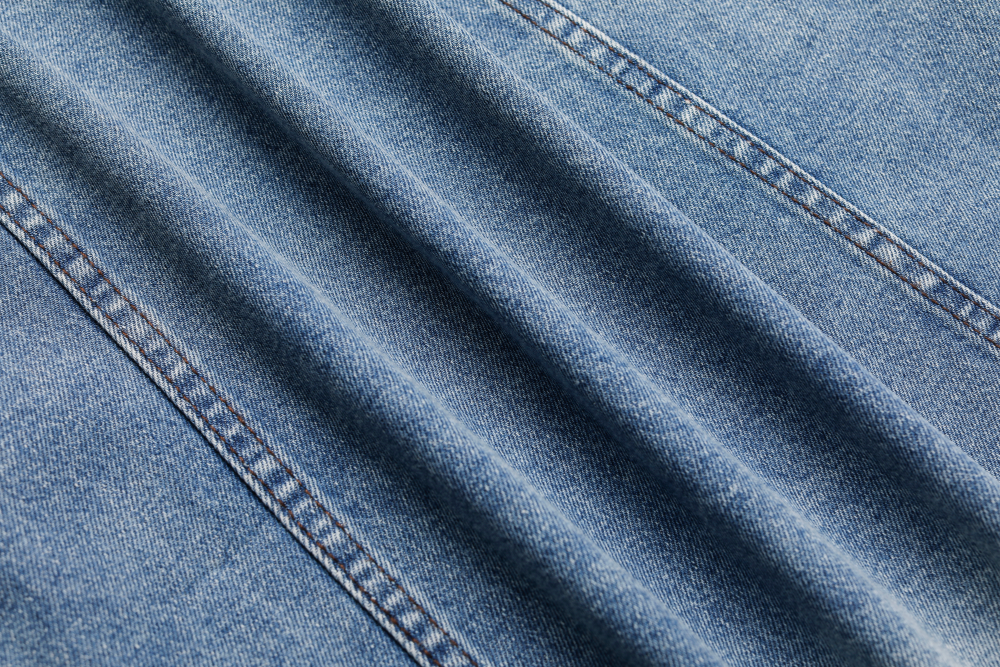 MARYLING Vintage Wash Denim Jacket with Belt