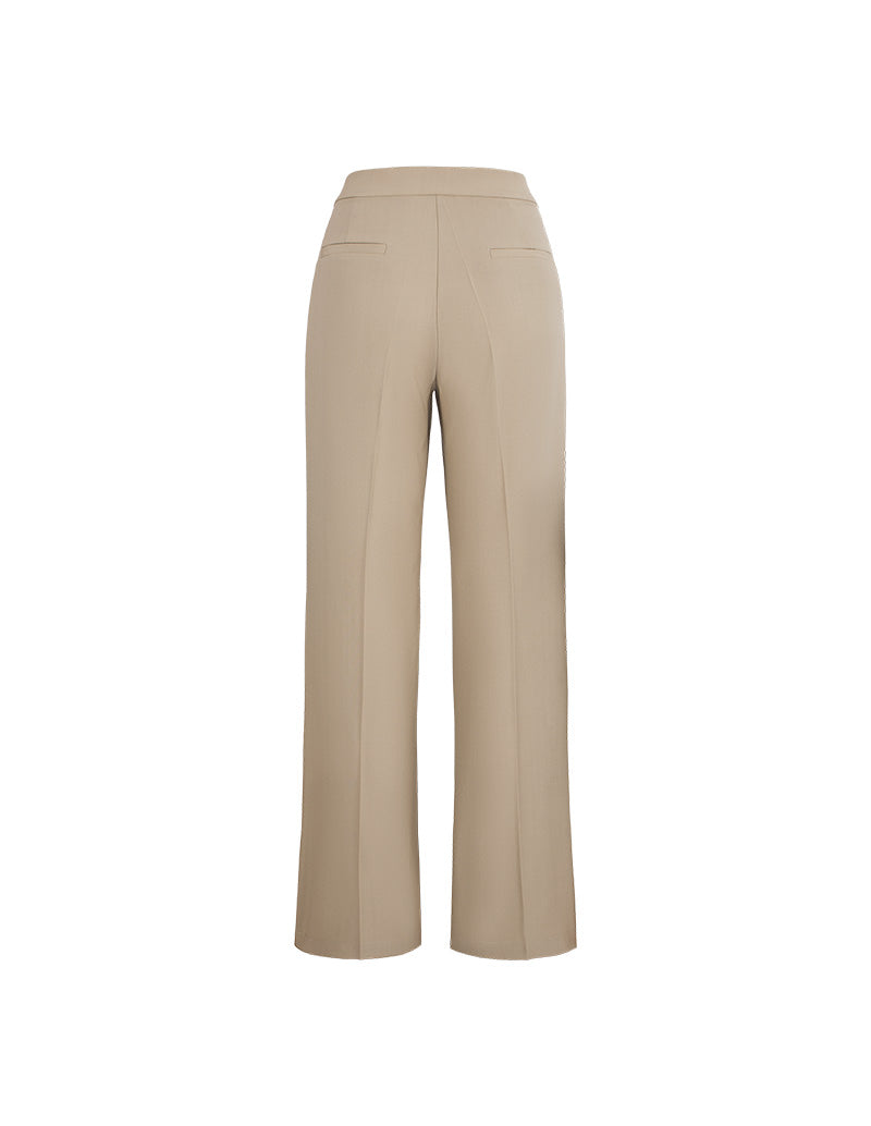 MARYLING Refined Wool Tailored Trousers