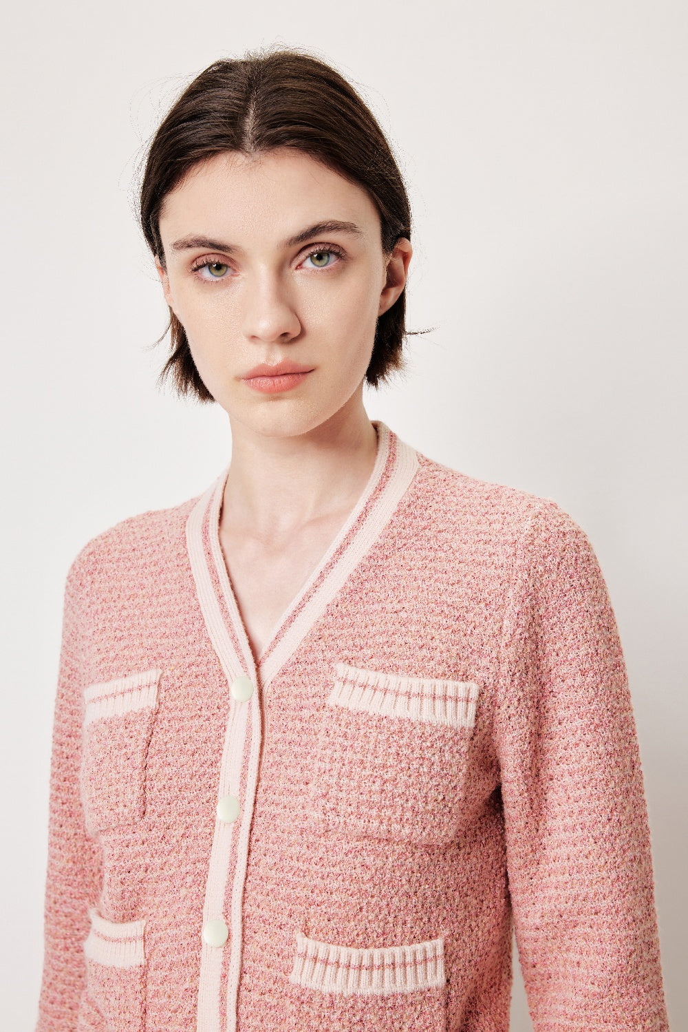 MARYLING Relaxed Textured Knit Cardigans