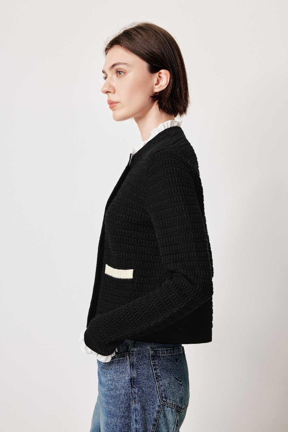 MARYLING Heritage Textured Knit Cardigans
