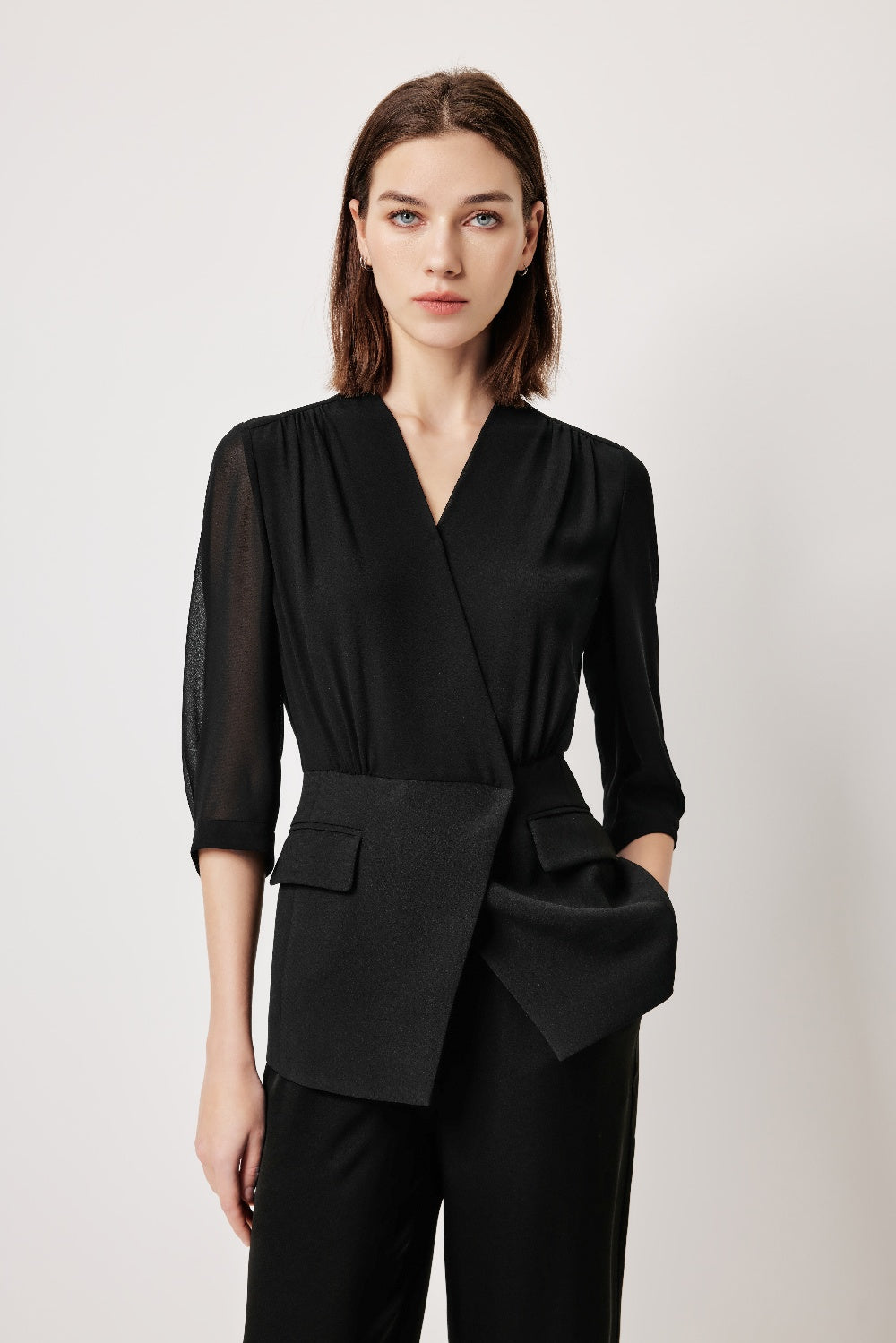 MARYLING Tailored Slim Trousers