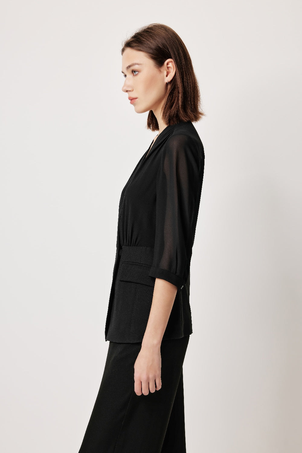 MARYLING Tailored Slim Trousers