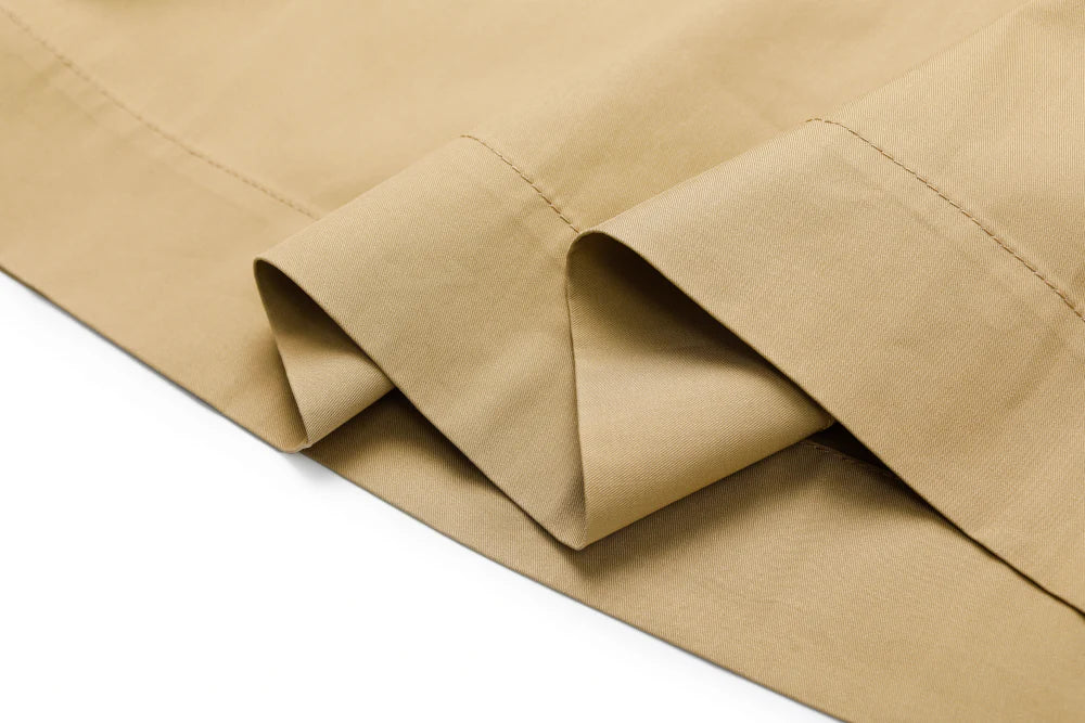 MARYLING Vintage-Inspired Khaki Classic Skirts