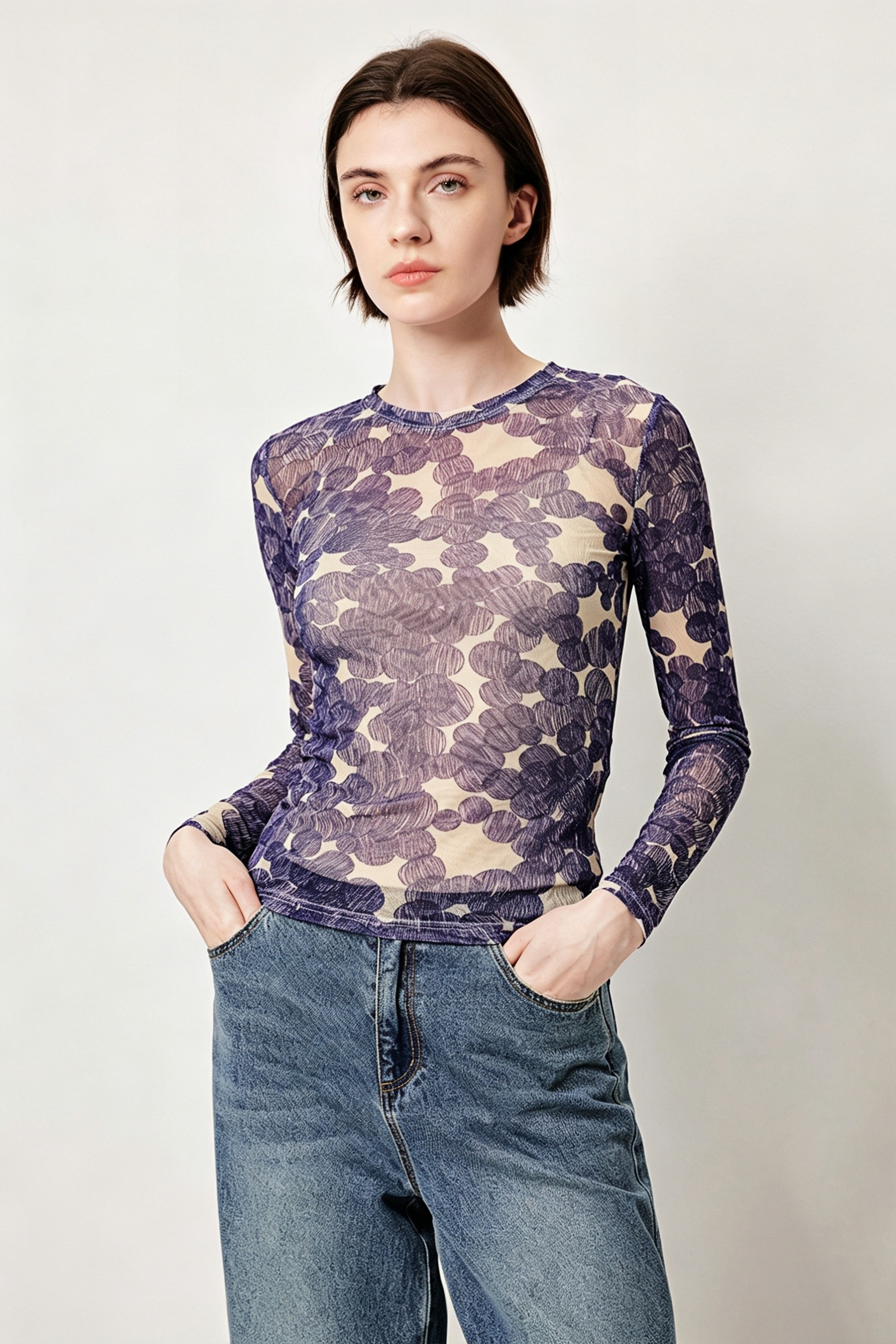 MARYLING Soft Draped Shirts