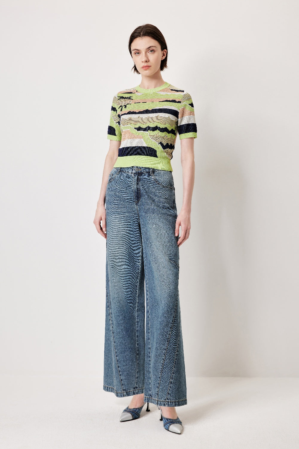 MARYLING Heritage Washed Denim Jeans