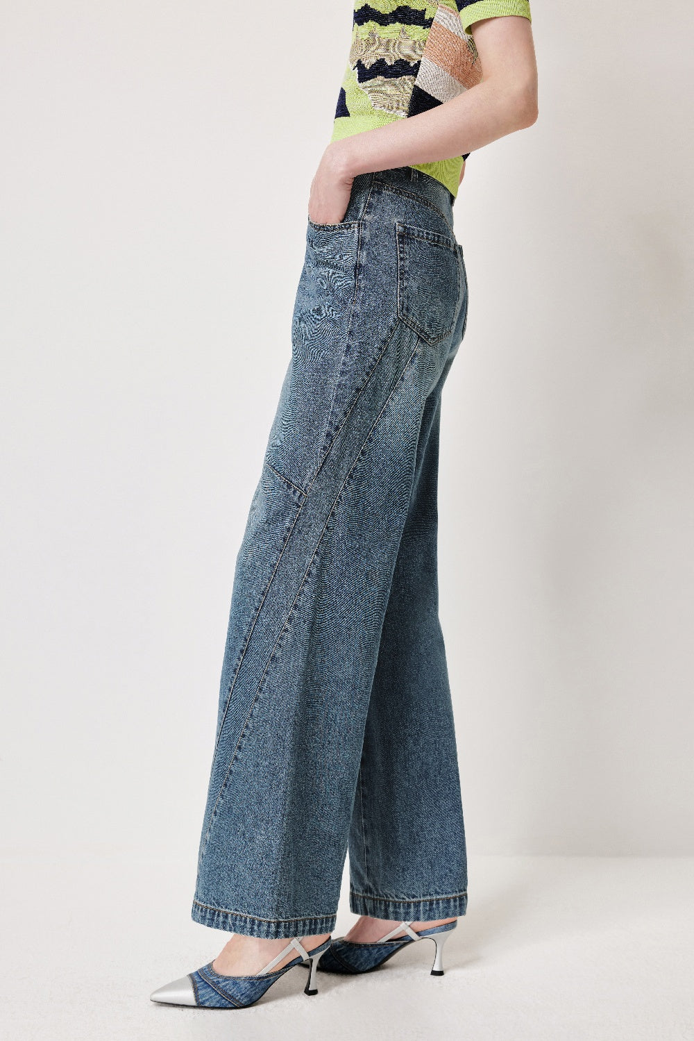 MARYLING Heritage Washed Denim Jeans